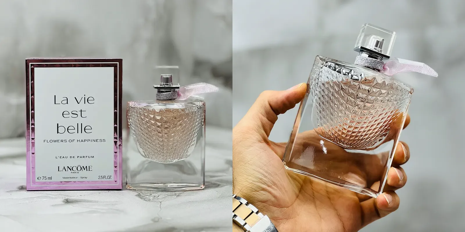 عطر ادکلن لانکوم لا ویه است بله فلاورز آف هپینس 75 میل