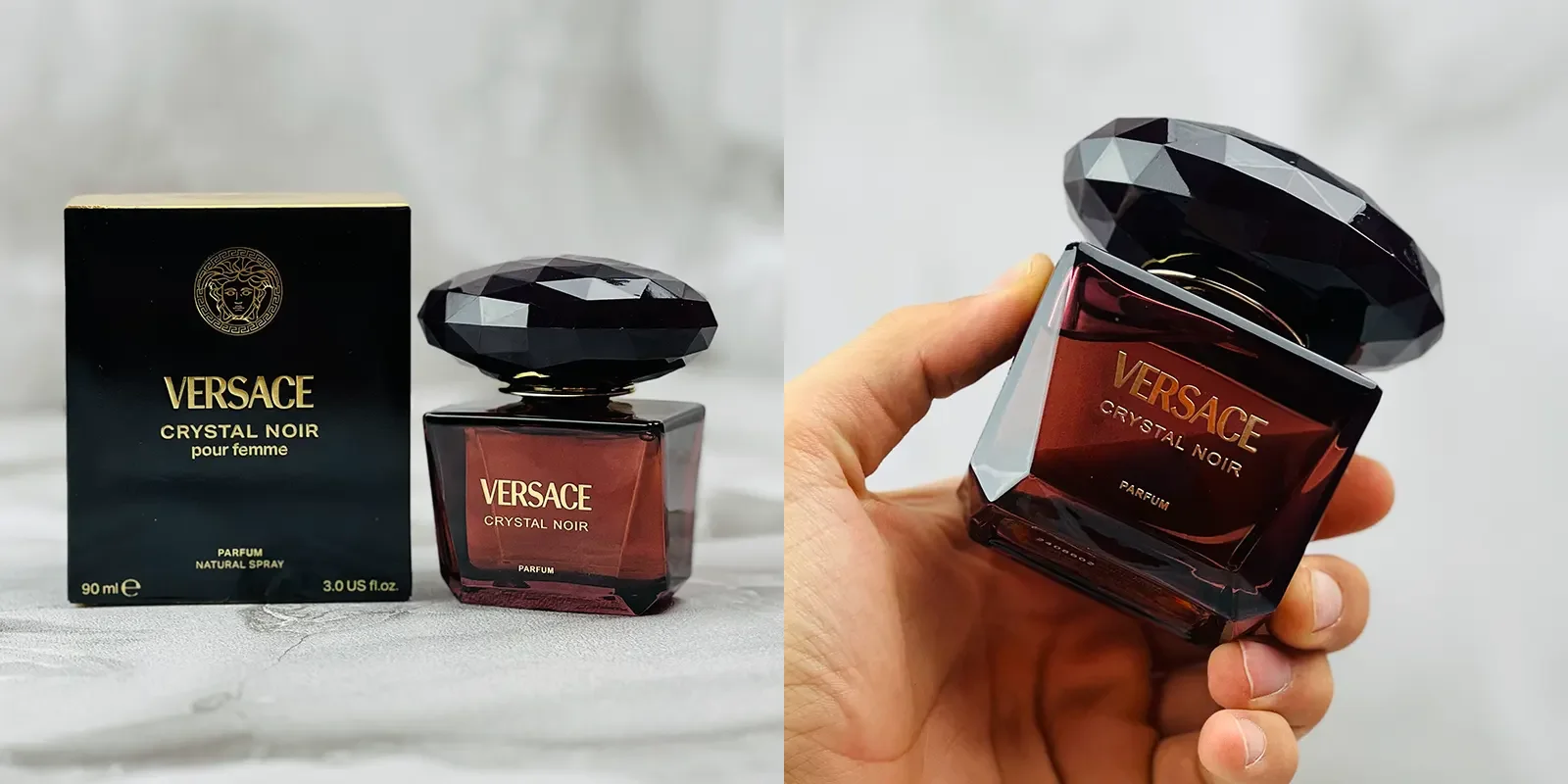 عطر ادکلن ورساچه کریستال نویر ادو پرفیوم