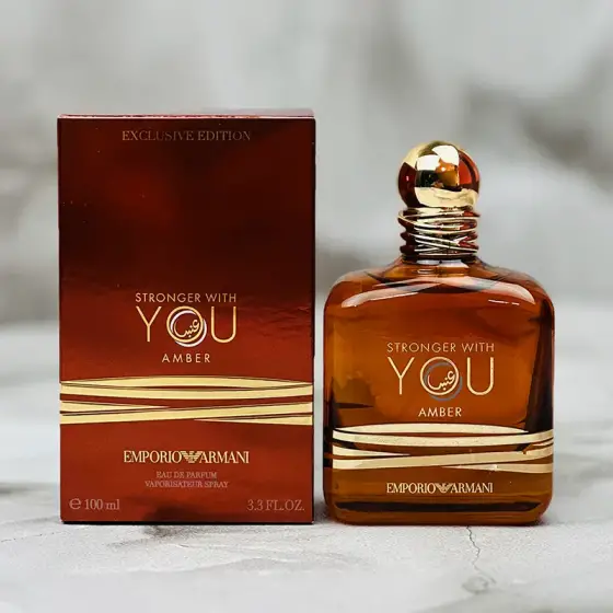 عطر ادکلن جورجیو آرمانی استرانگر ویت یو امبر 100 میل